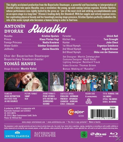 - (Blu-ray) Rusalka - Opolais/Vogt/Krastev