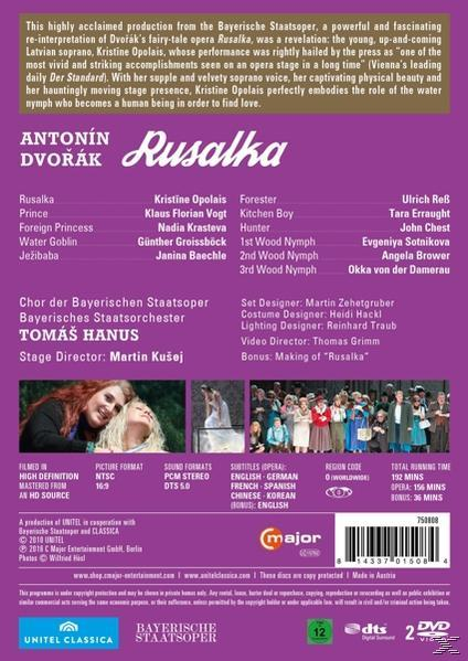 (DVD) Opolais/Vogt/Krastev - - Rusalka
