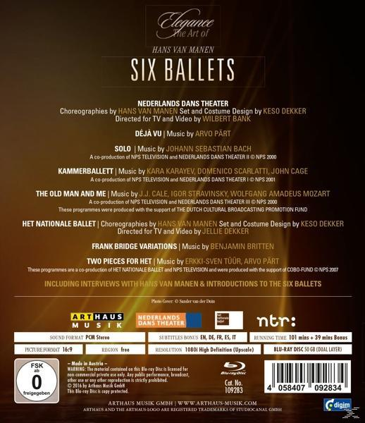 Manen/Nederlands Dans Theater - Six Ballets  - (Blu-ray)