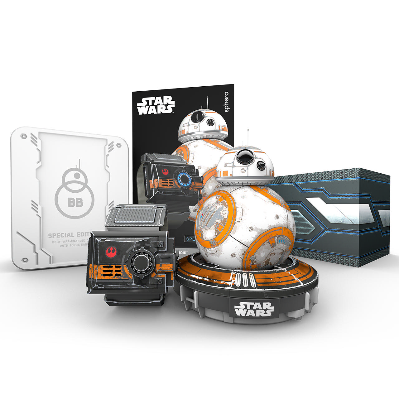 SPHERRO BB 8 StarWars Droid + Forceband Set