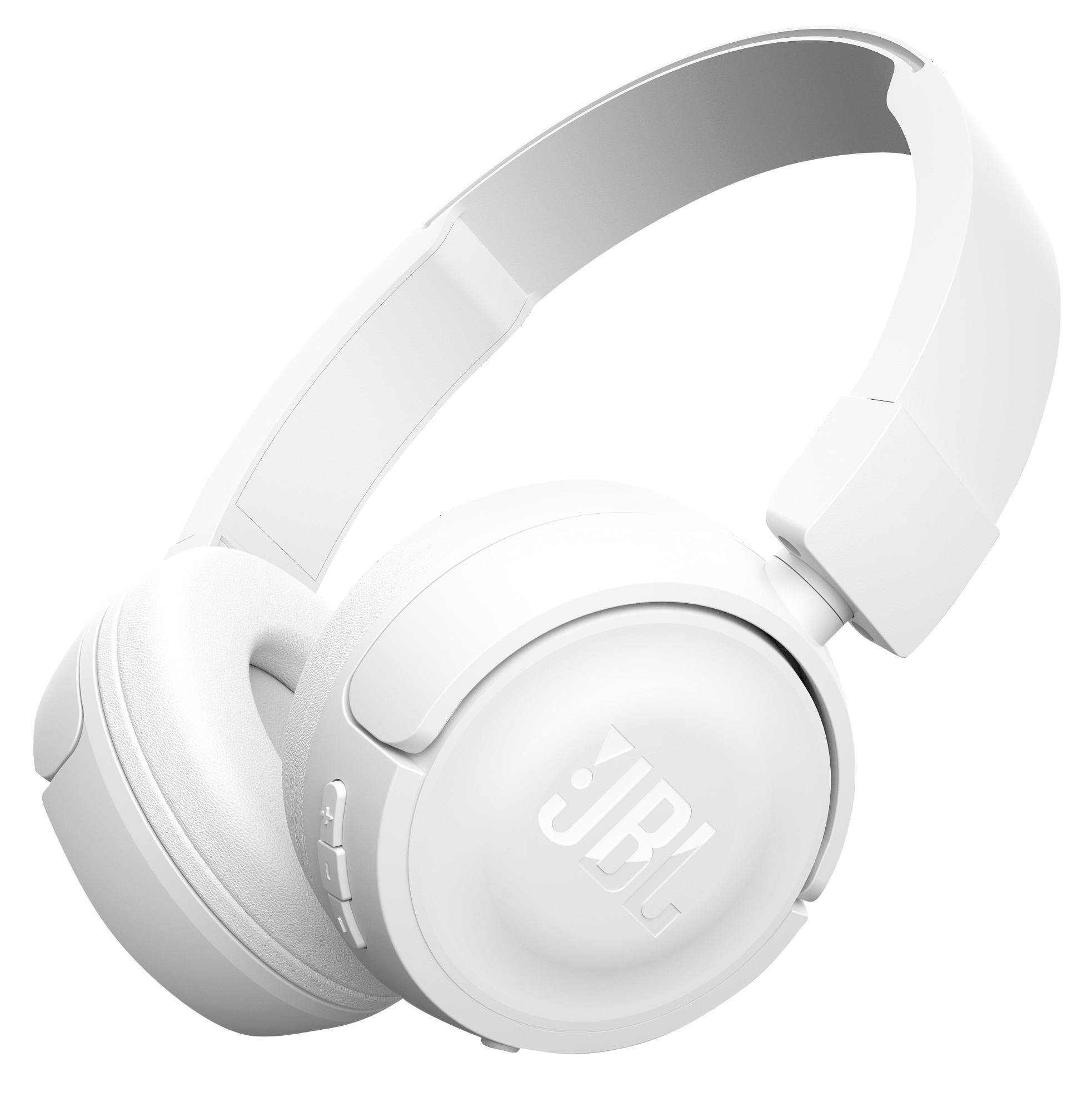 JBL T450BT, On-ear Kopfhörer Bluetooth Weiß