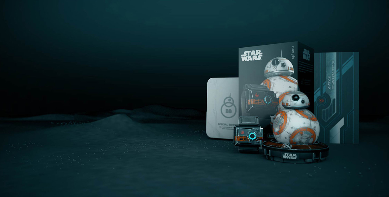 SPHERRO BB 8 StarWars Droid + Forceband Set