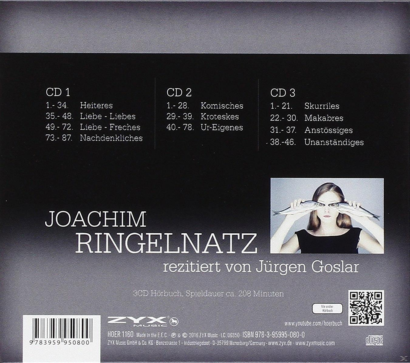 Jürgen Goslar - Ringelnatz Box  - (CD)