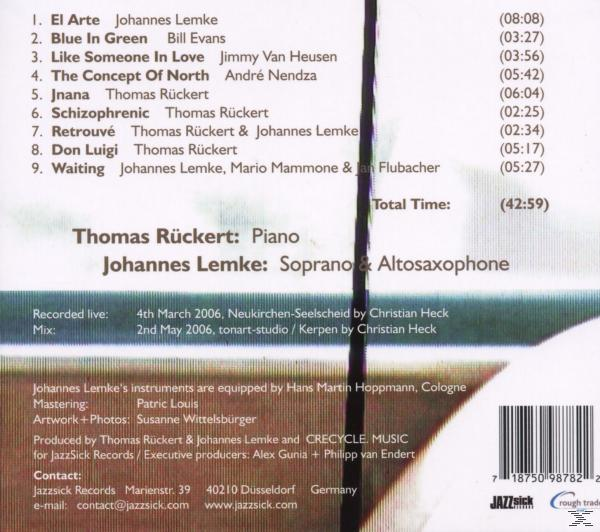 Johannes Lemke - Jnana  - (CD)