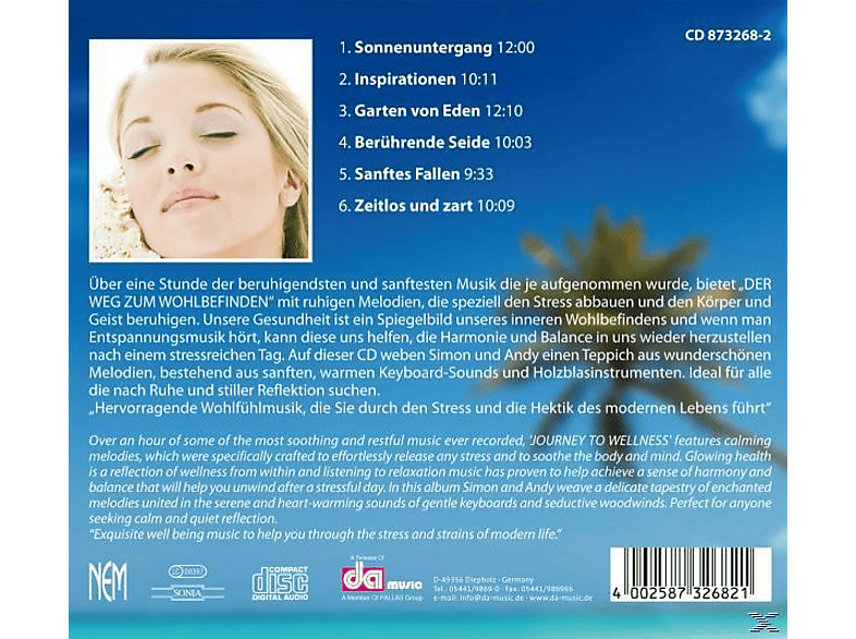 Thumbnail - Findon, Andrew & Benson, Simon - Der Weg Zum Wohlbefinden (CD)