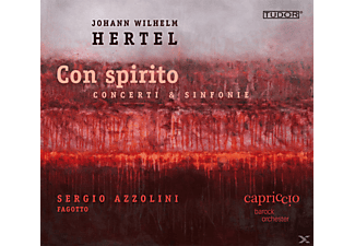 Sergio & Capriccio Barock Orchester Azzolini - Con Spirito  - (CD)