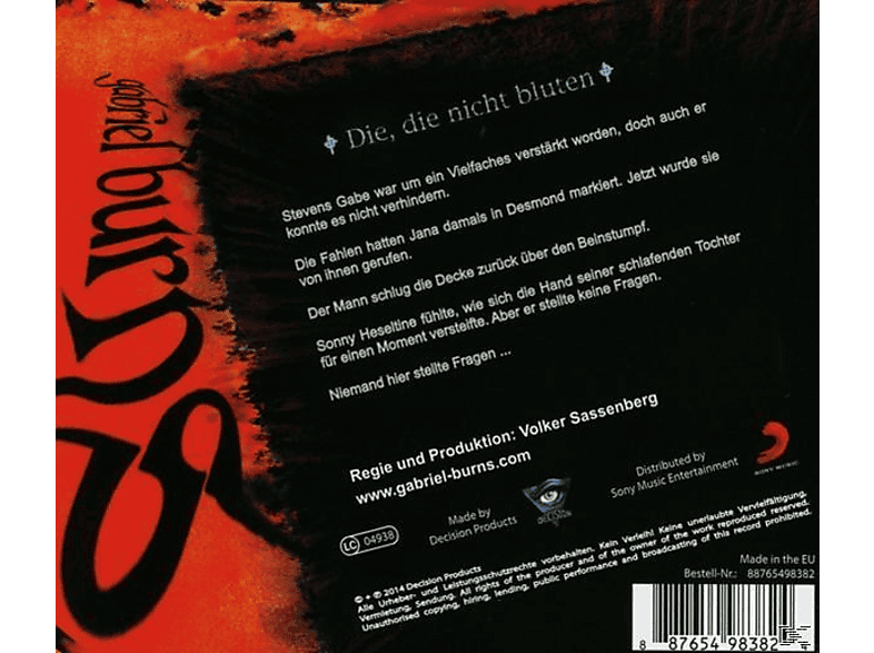 Thumbnail - Burns Gabriel - 32/Die, Die Nicht Bluten (Remastered Edition) (CD)