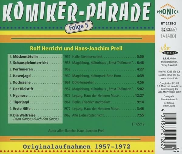 Herricht, Rolf / Preil, Hans-Joachim - Komikerparade 5  - (CD)