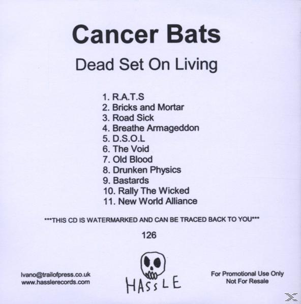 Bats Living On - Cancer Set (CD) - Dead