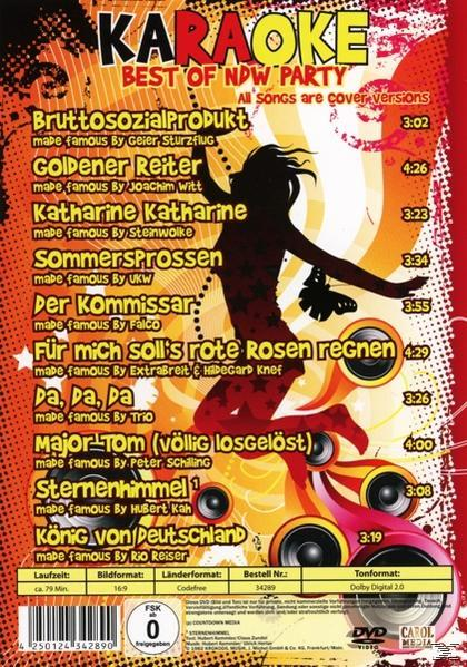 VARIOUS - Karaoke-Best Ndw Party  - (DVD)