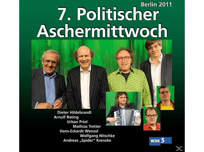VARIOUS – 7.Politischer Aschermittwoch – Berlin 2011 – (CD)