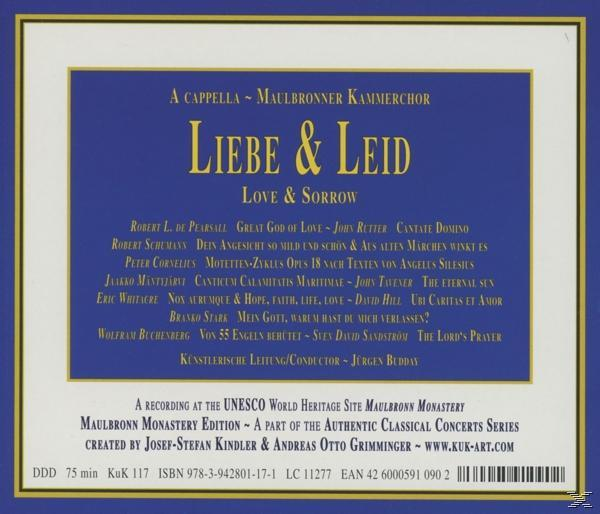 Jürgen/maulbronner Kammerchor Budday - Liebe Und Leid  - (CD)