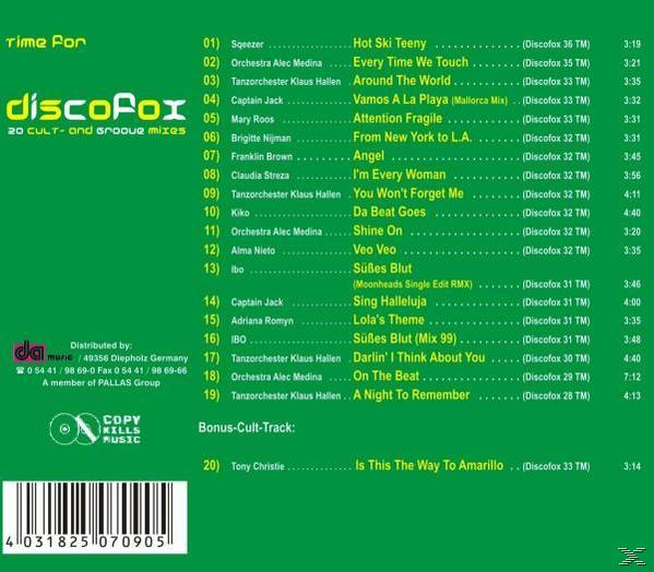 VARIOUS - Time For Discofox  - (CD)