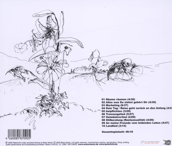 Peterlicht - Melancholie & Gesellschaft  - (CD)