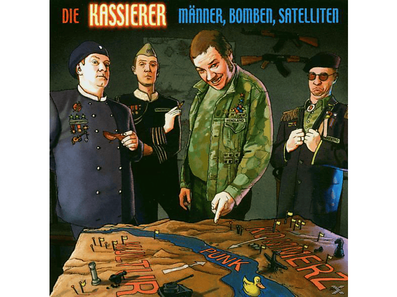 Die Kassierer - Männer,Bomben,Satelliten - (CD)