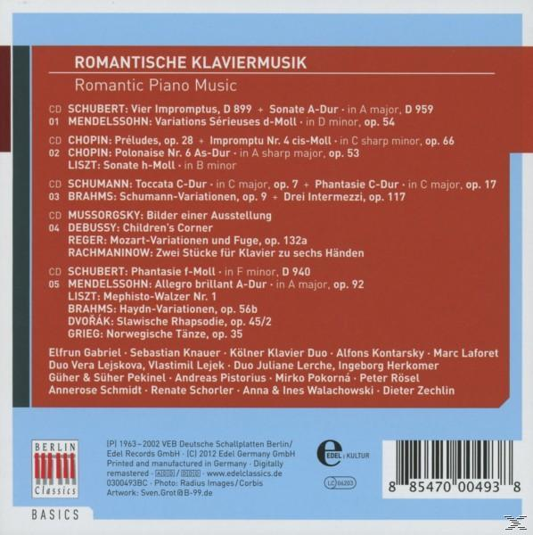VARIOUS - Romantische Klaviermusik  - (CD)