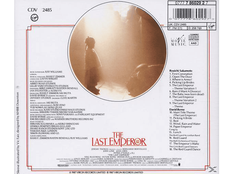 Thumbnail - VARIOUS - LAST EMPEROR (CD)