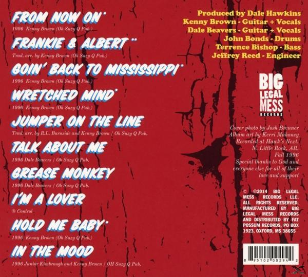 Kenny Brown - Goin' Back To Mississippi  - (CD)