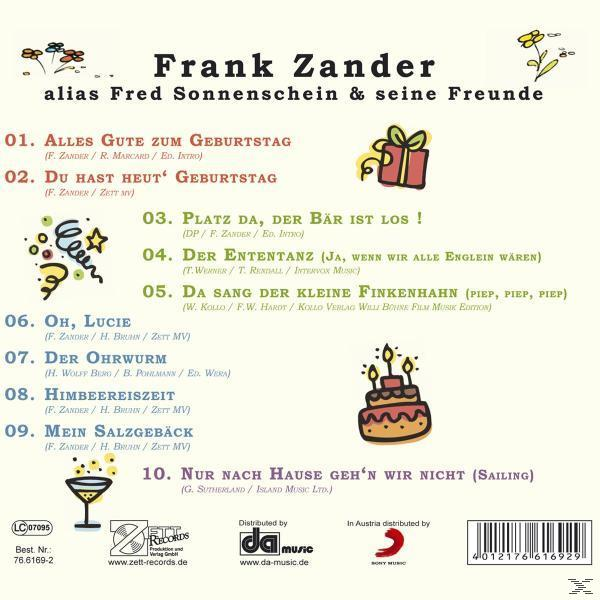 Frank Alias Fred Sonnenschein Zander - Alles Gute Zum Geburtstag  - (CD)