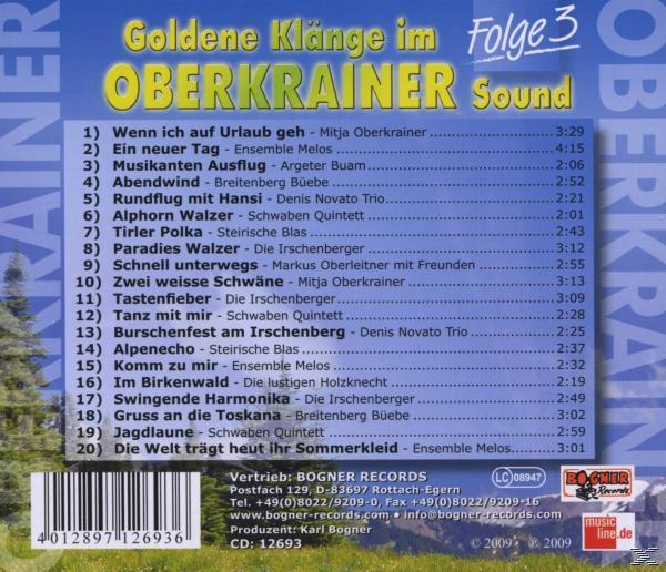 (CD) VARIOUS Im Oberkrainer - Goldene Sound Klänge 3 -