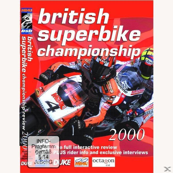 BRITISH SUPERBIKE CHAMPIONSHIP 2000 DVD