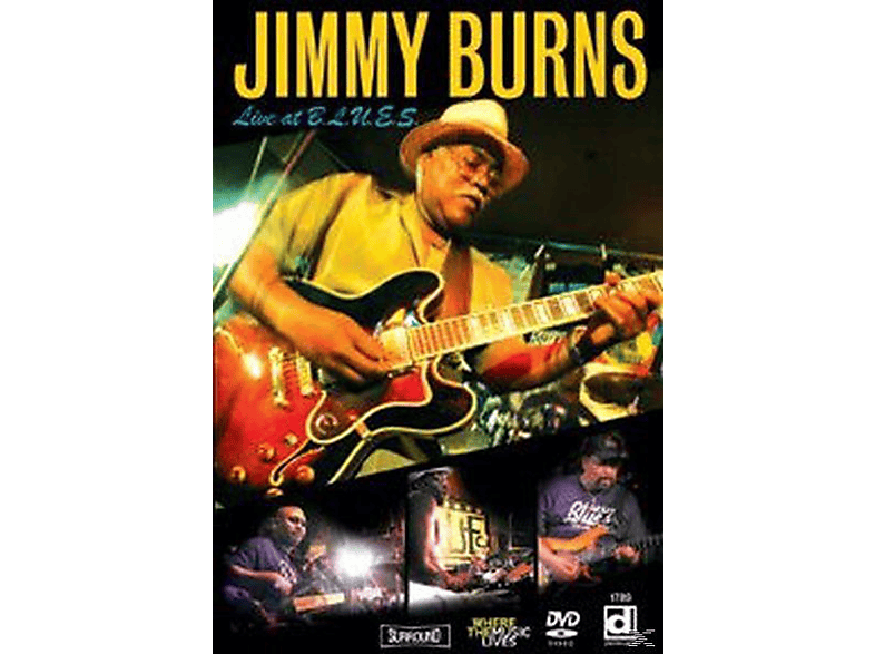 Jimmy Burns - Live At B.L.U.E.S  - (DVD)