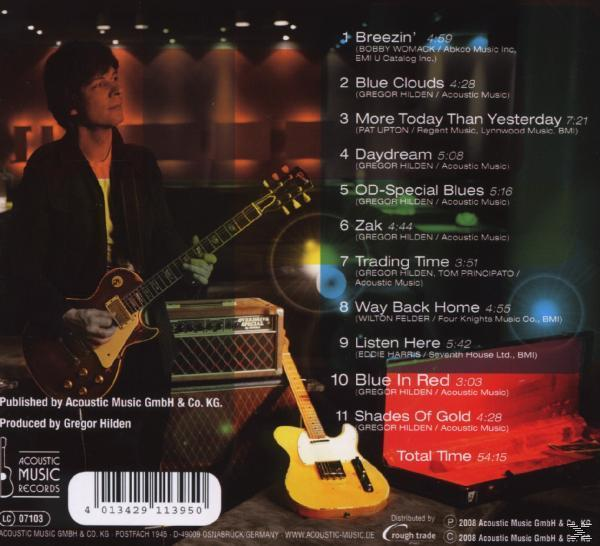 Hilden Gregor - Blue In Red  - (CD)