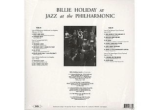 Billie Holliday - Jazz At The Philharmonic - LP
