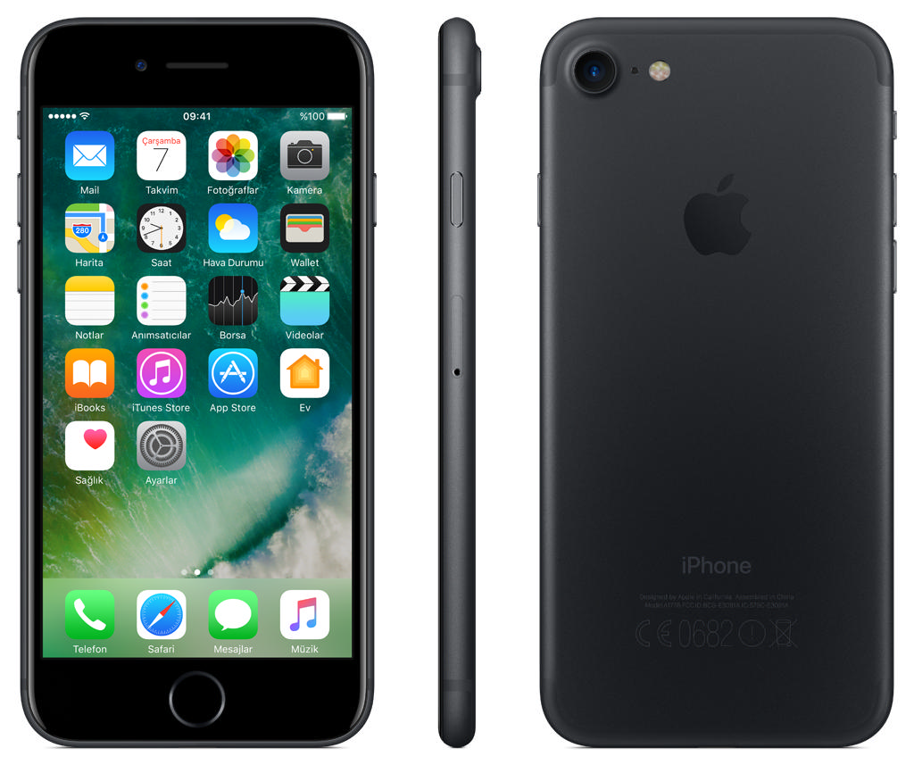APPLE iPhone 7 256GB Black Akıllı Telefon Apple Türkiye Garantili