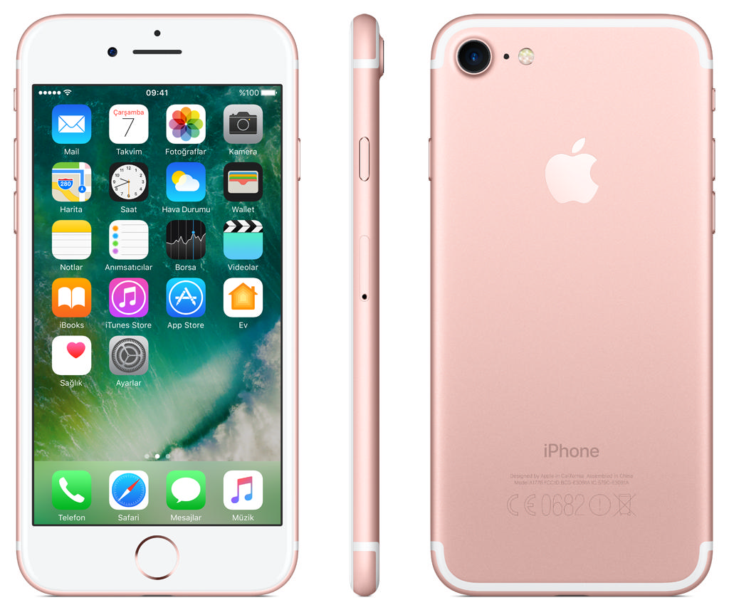 APPLE iPhone 7 256GB Rose Gold Akıllı Telefon Apple Türkiye