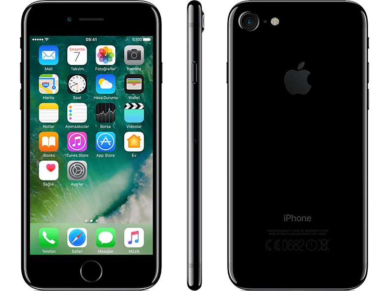 APPLE iPhone 7 256GB Jet Black Akıllı Telefon Apple Türkiye