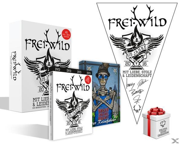Frei.Wild - 15 Jahre Mit Liebe,Stolz Und Leidenschaft (4DVD B  - (DVD)