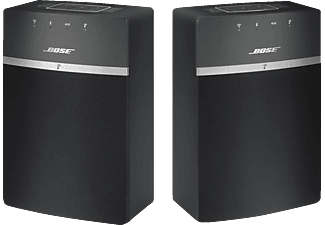 BOSE Soundtouch 10 x 2 Kit Wireless Starter - Multiroom-Lautsprecher, Paar (Schwarz)