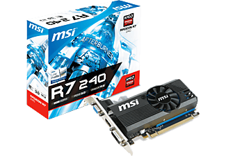 MSI R7 240 2GD3 LPV2 R7240 2GB DDR3 128b DX12 PCIE 3.0 x16 (1xVGA 1xDVI 1xHDMI)