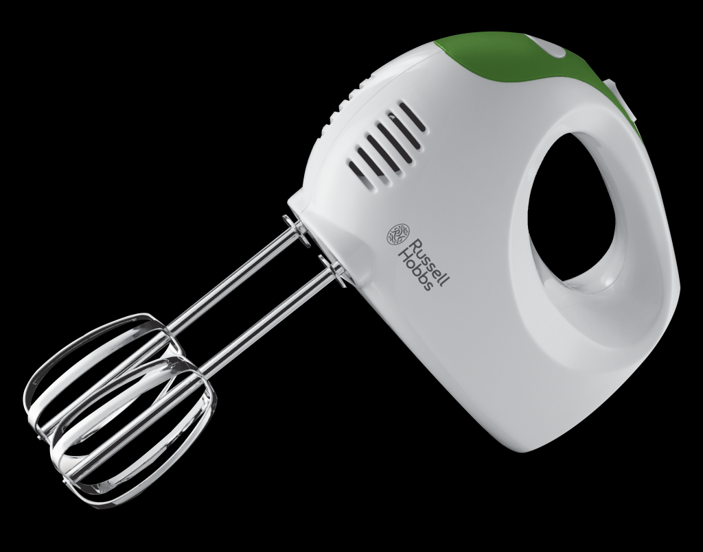 RUSSELL HOBBS 22230-56 Explore Handmixer Weiß/Grün (125 Watt)