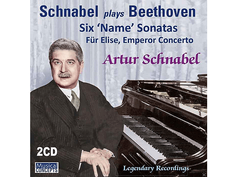 Thumbnail - Artur Schnabel, Frederick Stock, Chicago Symphony Orchestra - Klaviersonaten mit Titel-Nr.5,8,14,15,21,23 (CD)