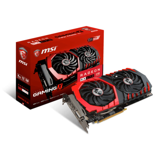 MSI RADEON RX 470 GAMING X 4G RX470 4GB GDDR5 256b DX12 PCIE 3.0