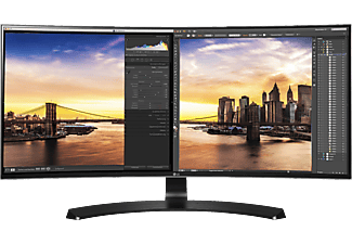 LG 34UC88-B 34" IPS ívelt ultrawide monitor HDMI, DisplayPort