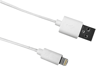 Cable USB para iPhone - ISY,IUC-2001, Blanco