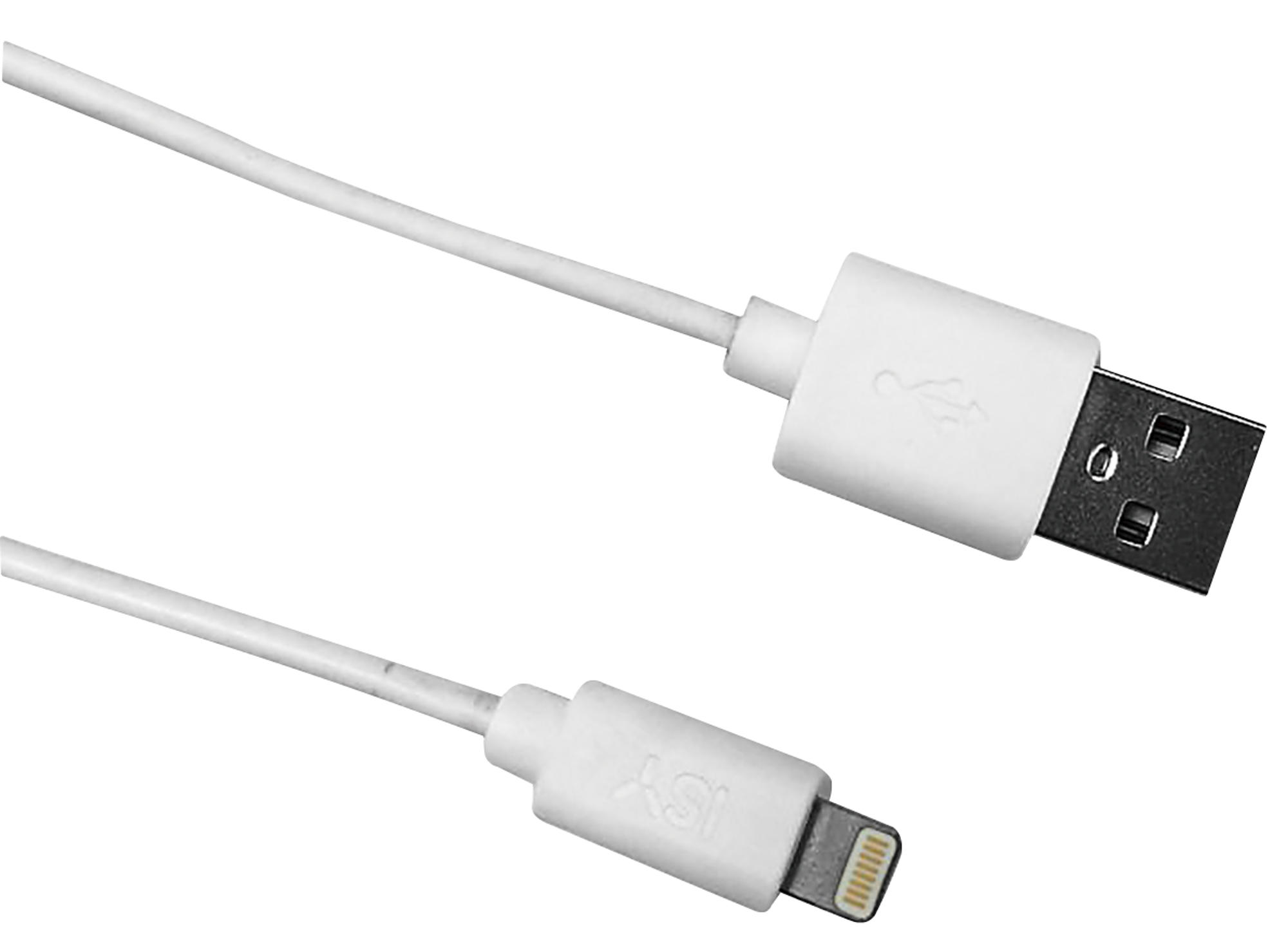 ISY IUC-2001 Lightning-kabel  Wit afbeelding