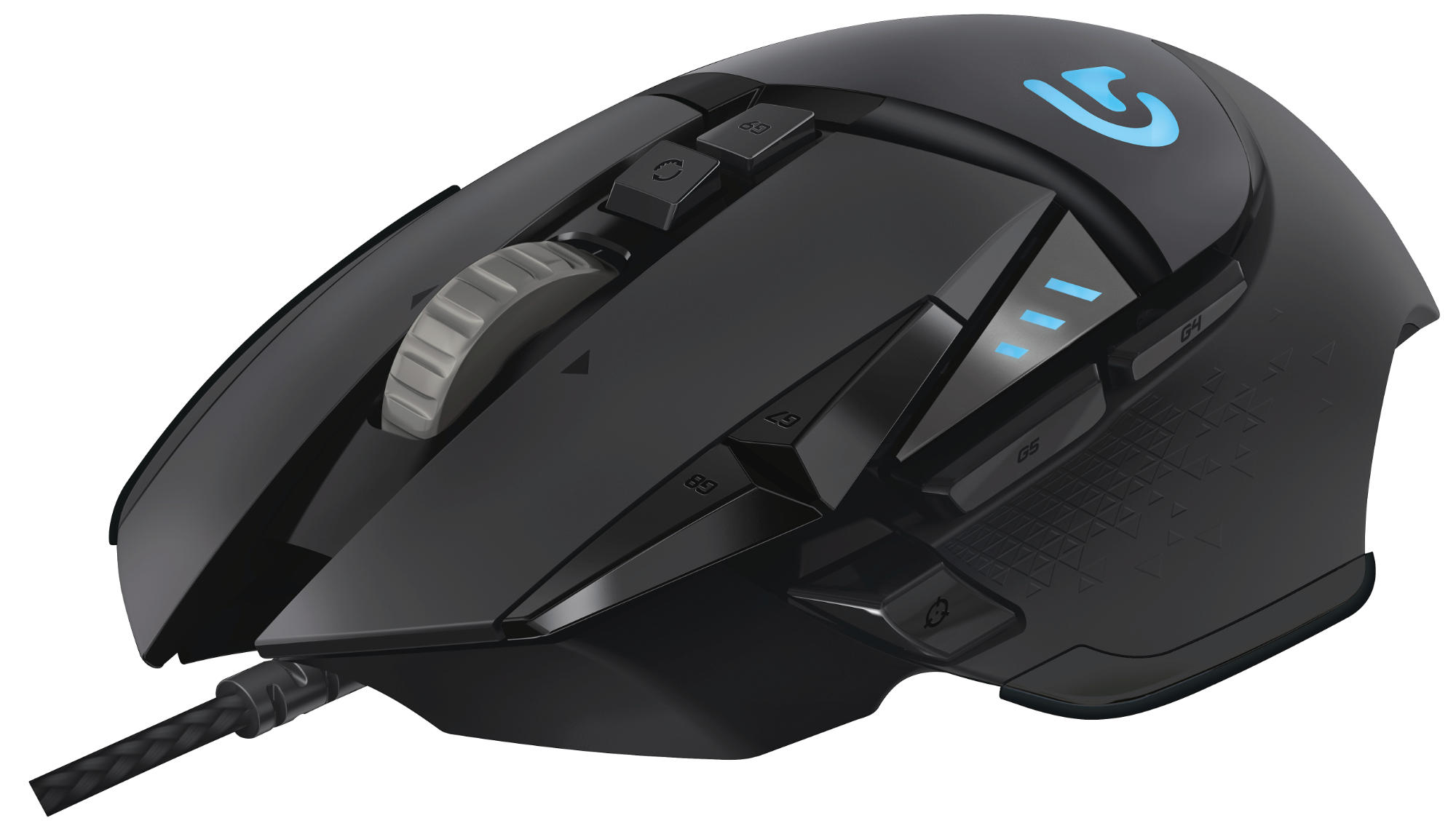 LOGITECH G502 Proteus Spectrum Gaming Maus, Schwarz