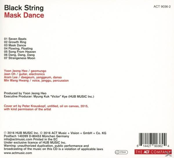 Black String - Mask Dance  - (CD)