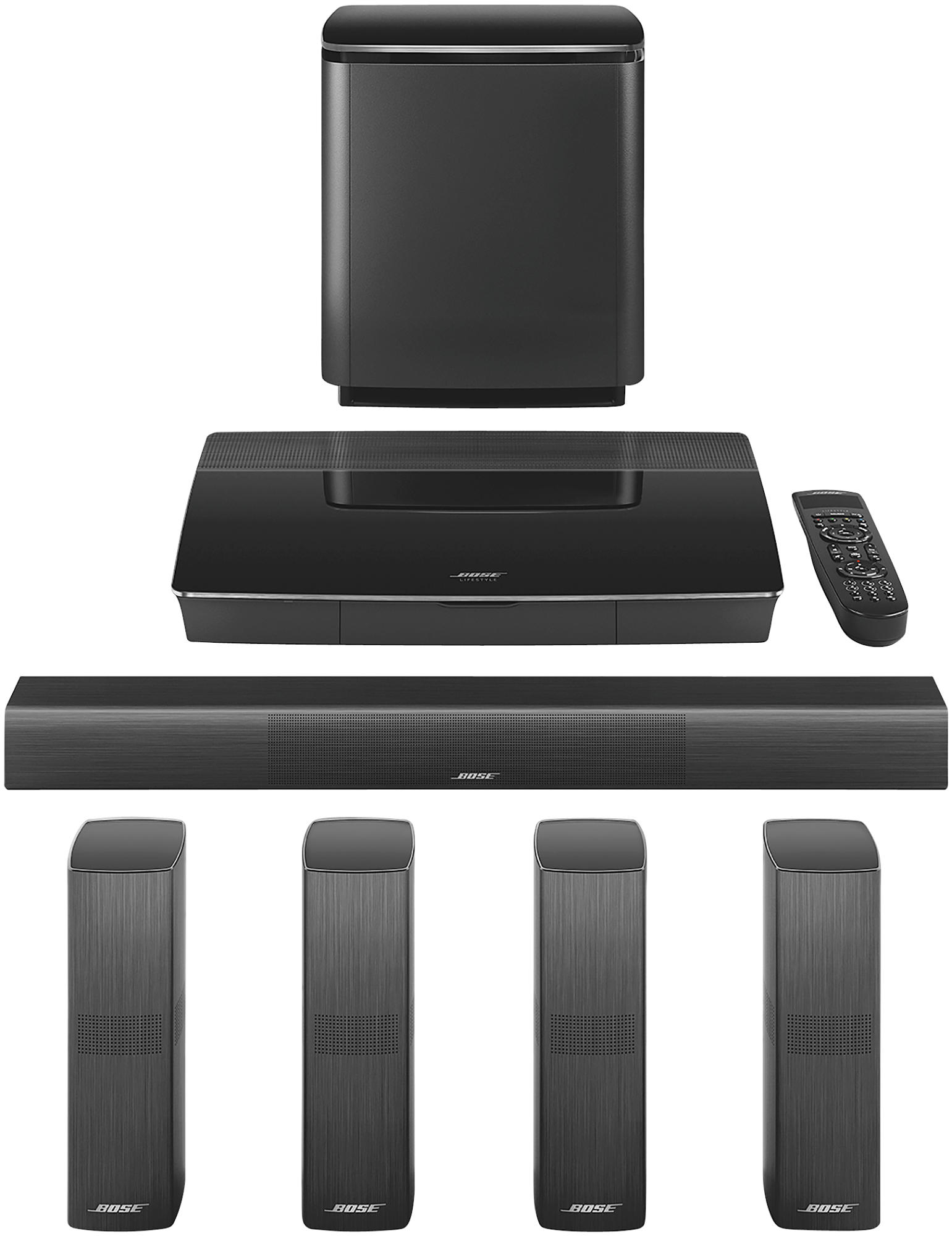 BOSE Lifestyle 650 home entertainment system, schwarz