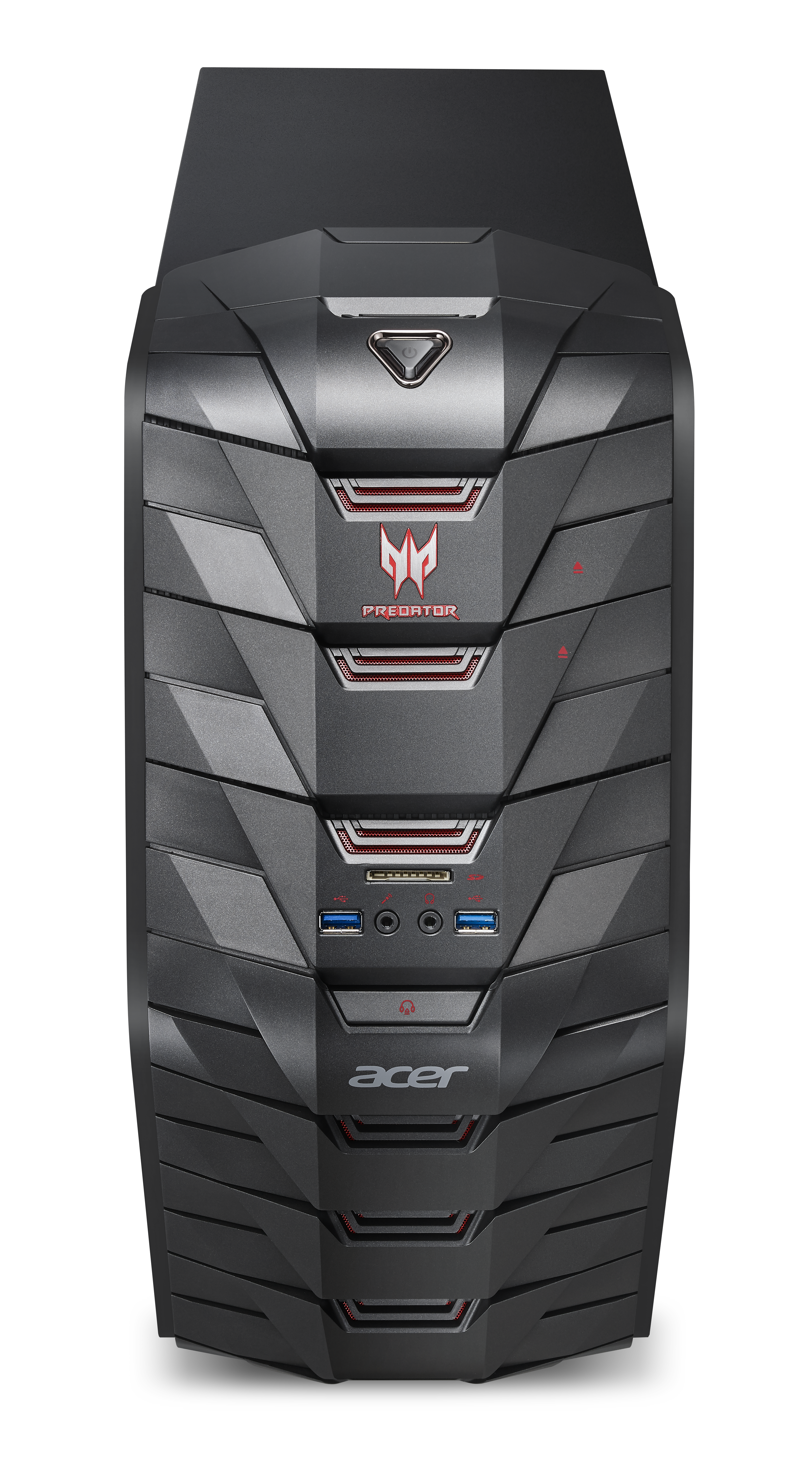 ACER Gaming PC Desktop PC Predator G3-710 (DG.B1PEV.004) Gaming-PC, Intel® Core™ i7-6700 Prozessor
(8M Cache, bis zu 4.00 GHz), 8 GB RAM HDD, Schwarz