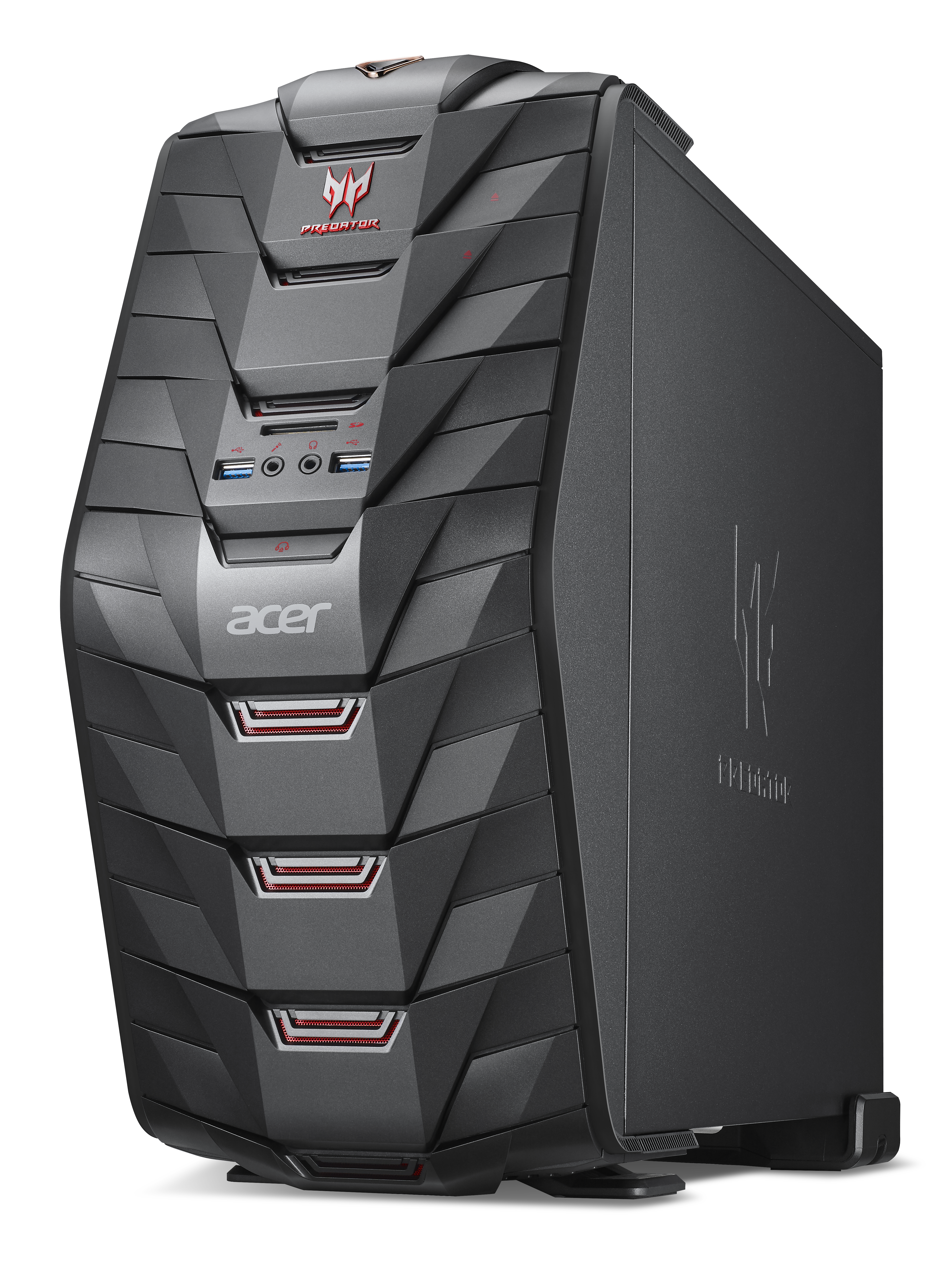 ACER Gaming PC Desktop PC Predator G3-710 (DG.B1PEV.004) Gaming-PC, Intel® Core™ i7-6700 Prozessor
(8M Cache, bis zu 4.00 GHz), 8 GB RAM HDD, Schwarz