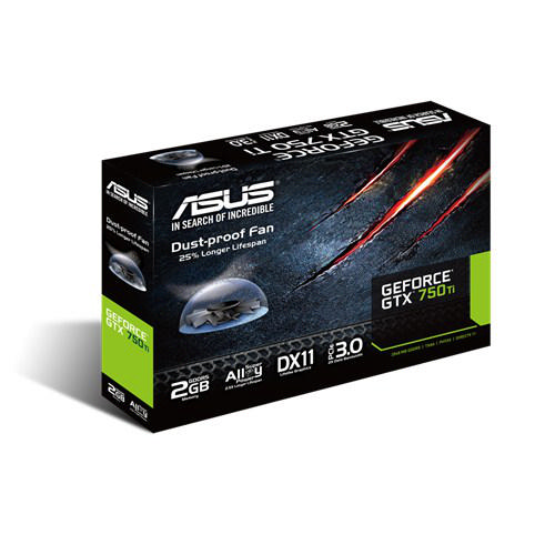 ASUS Gtx750Tı-Oc-2Gd5 128B D-Sub 2Dvı Hdmı