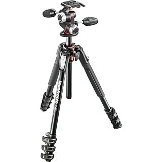 MANFROTTO Treppiedi serie 190, alluminio, 4 sezioni - treppiede, Alluminio