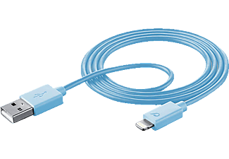 CELLULARLINE cellularline USB a Lightning Data Cavo - Blu - cavo dati (Blu)