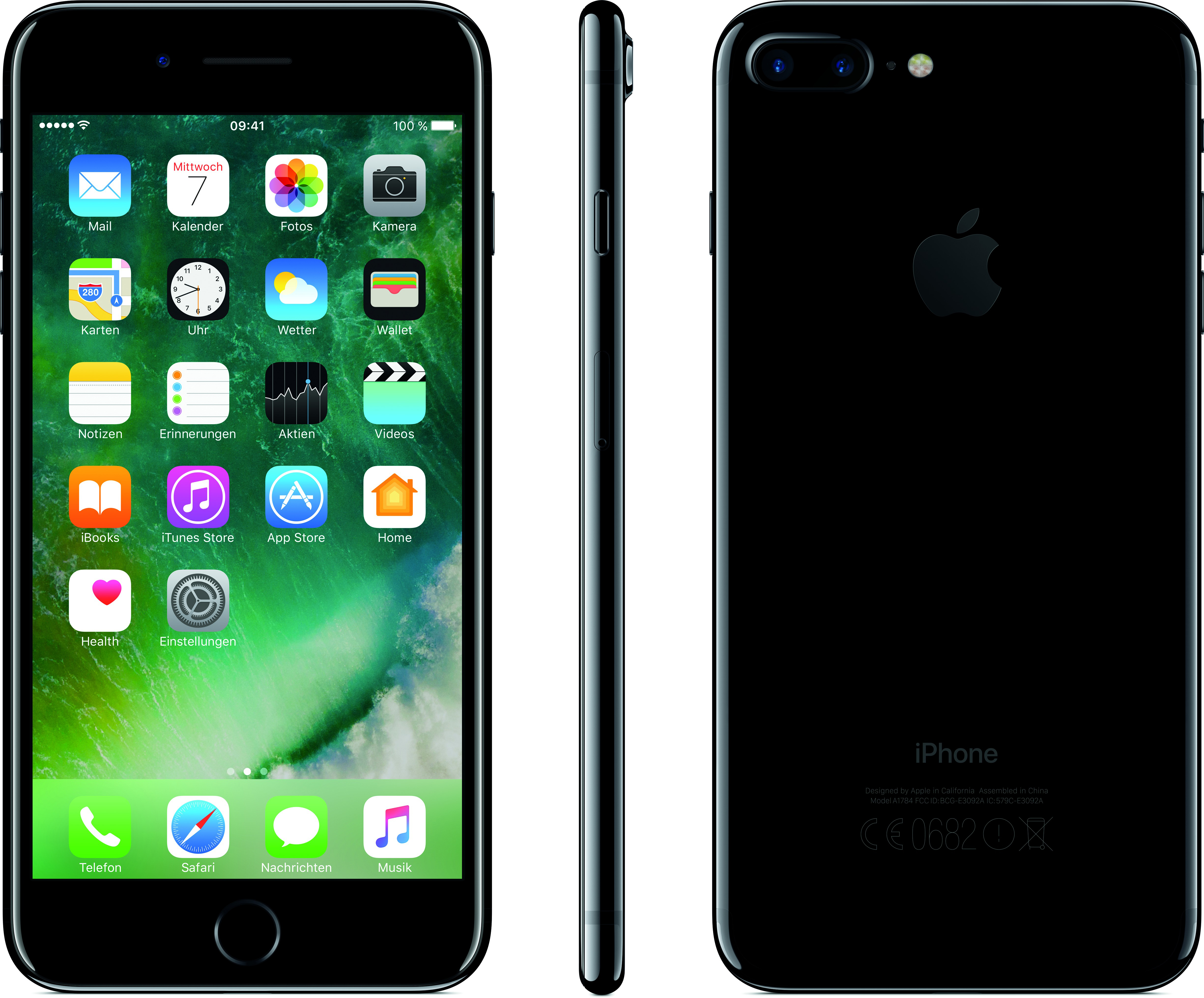 APPLE iPhone 7 Plus 256 GB Diamantschwarz