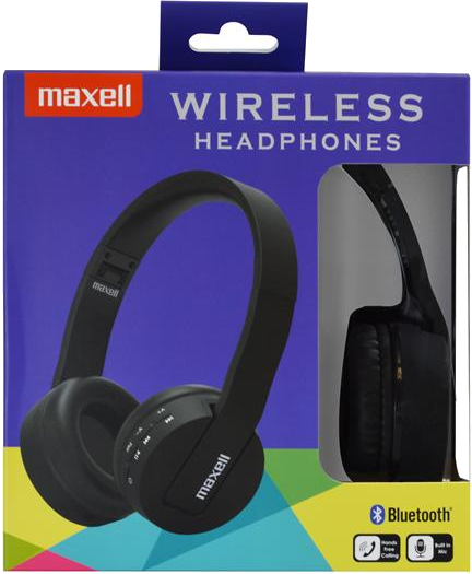 MAXELL BT800 bluetooth fejhallgató, fekete